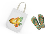 Papaya clipart in botanical style, a Food Illustration by Navenzeles (Thumbnail 9 of 12)