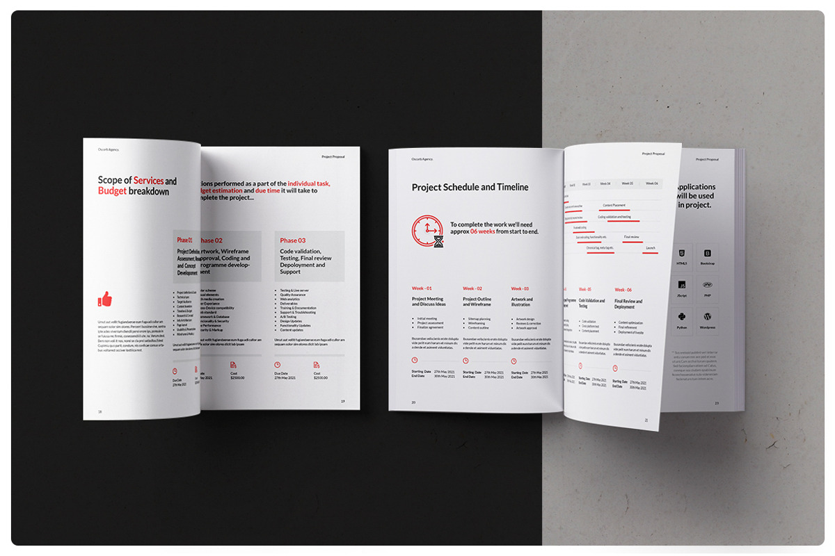 Web Design Proposal, a Brochure Template by StudioGraficso (Photo 5 of 11)