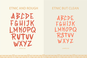 Rabsy: African Pattern Font