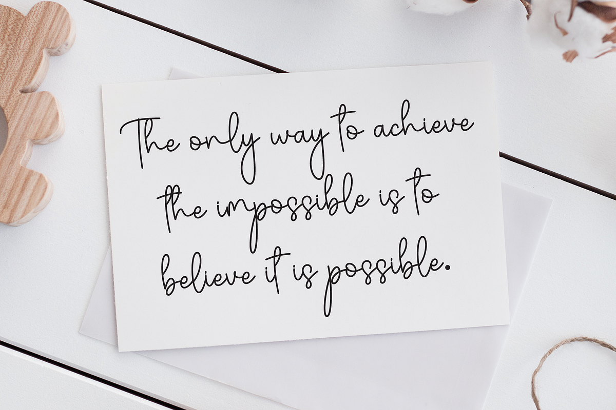 Vibes | Script Font, a Handwritten Font by Scratchones (Photo 3 of 9)