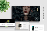 Aprilia Minimal Powerpoint, a Presentation Template by Infinity Vector Studio (Thumbnail 4 of 4)