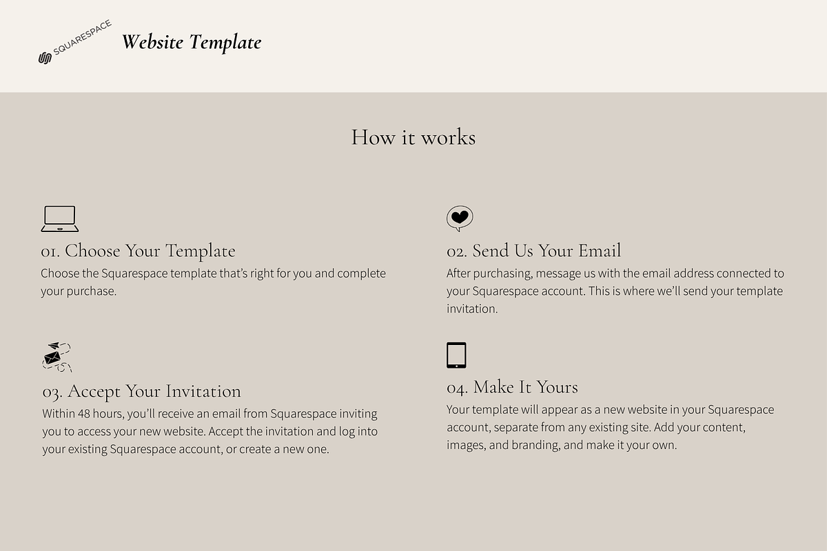 Well Pilates Squarespace Template, a Squarespace Template by Beliveart Studio (Photo 4 of 4)
