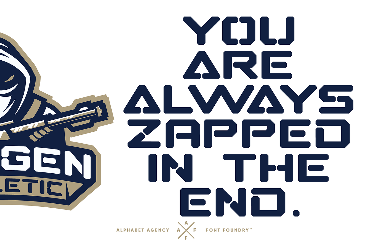NEXGEN ATHLETIC FONT DUO preview 4