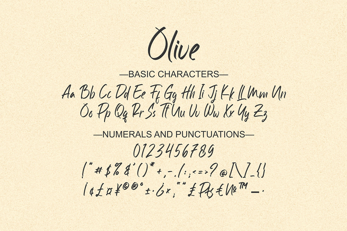 Olive, a Script Font by Omotu Studio (Photo 6 of 8)