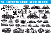 Thanksgiving Harvest SVG Bundle, an Illustration by Designs_River (Thumbnail 1 of 48)
