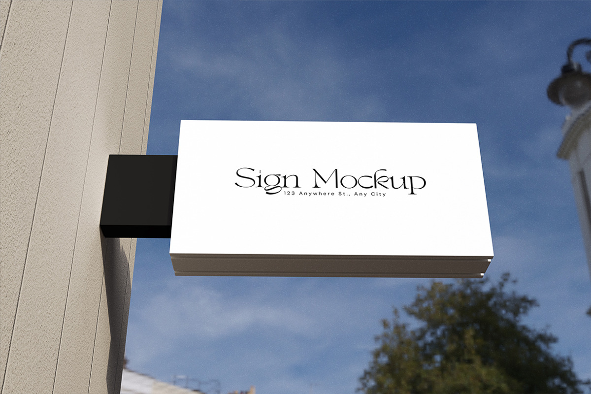 Sign Mockup, a Product Mockup by swsi-studio (Photo 4 of 5)