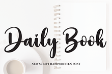 Daily Book | Script Font