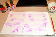 Watercolor Ribbons & Banners (Set 1), an Object Graphic by Sunshine Art Shop (Thumbnail 5 of 5)
