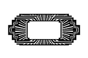 Art Deco Frame SVG Bundle, an Illustration by Creativeshirt (Thumbnail 19 of 31)