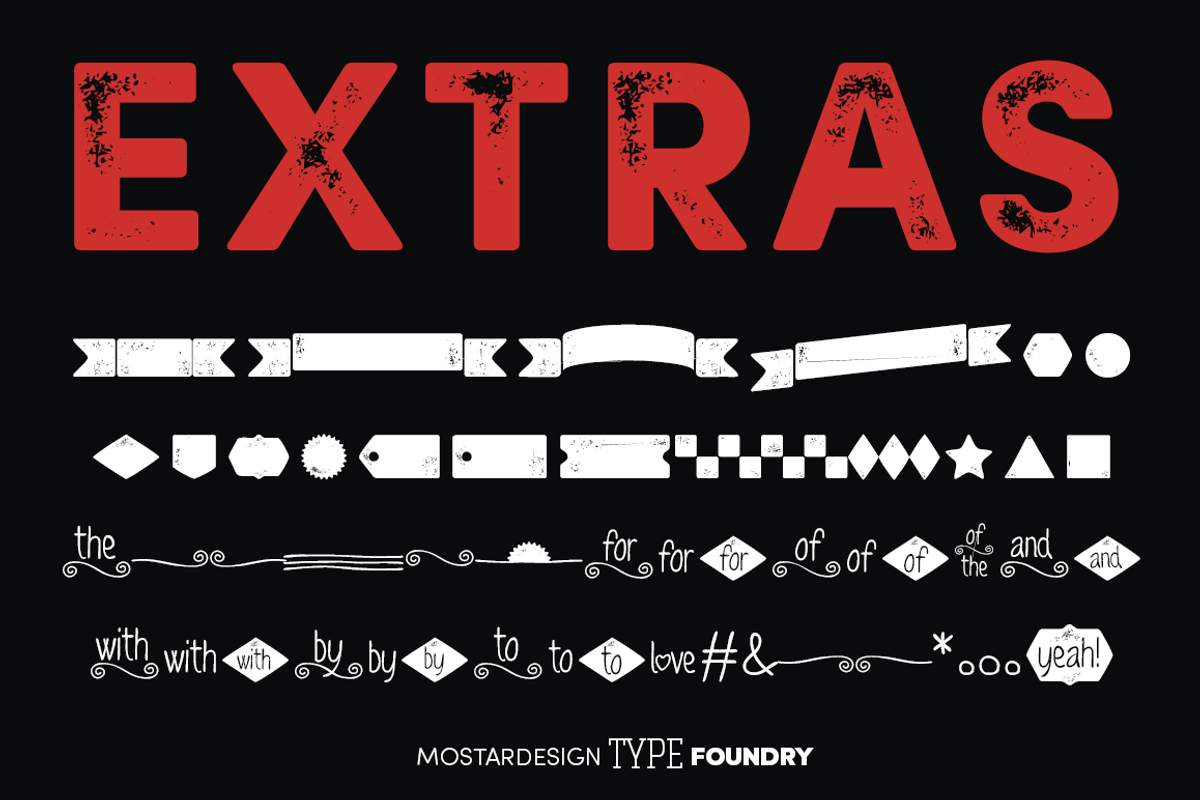 Sofia Rough Font Family preview 2