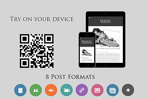 Magic - Retina Responsive Blog