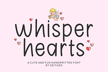 Whisper Hearts - Valentine's Font