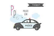 Vector A-Z transport alphabet, an Education Illustration by narinadraban (Thumbnail 12 of 22)
