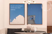 Contemporary dinning room mockup set, a Product Mockup by N digital designs (Thumbnail 2 of 5)
