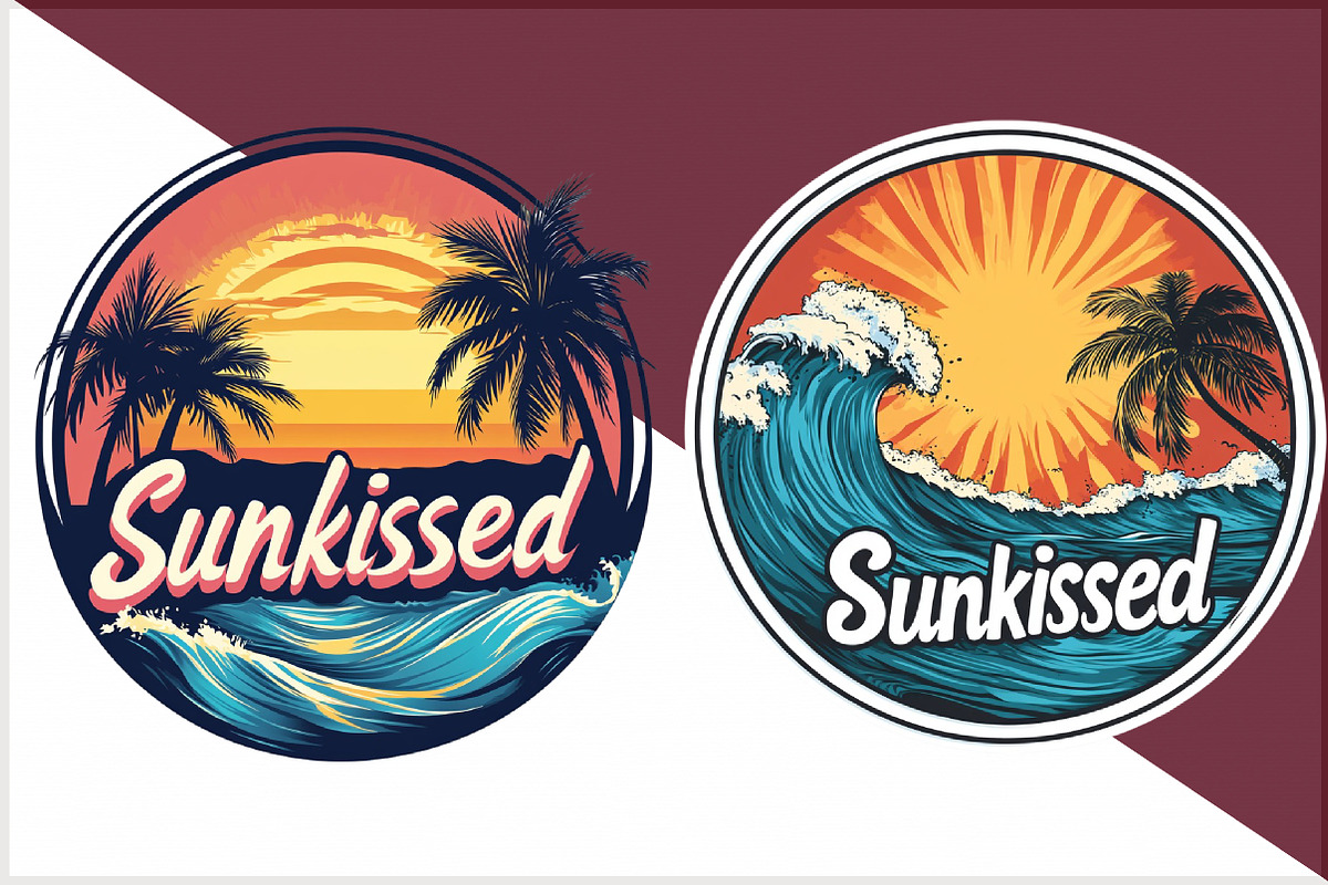 Retro Summer Sunkissed PNG, an Illustration by Sublimation Artist (Photo 3 of 6)