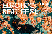 Blossom & Bass Poster Template, a Poster Template by creatsy5 (Thumbnail 3 of 4)