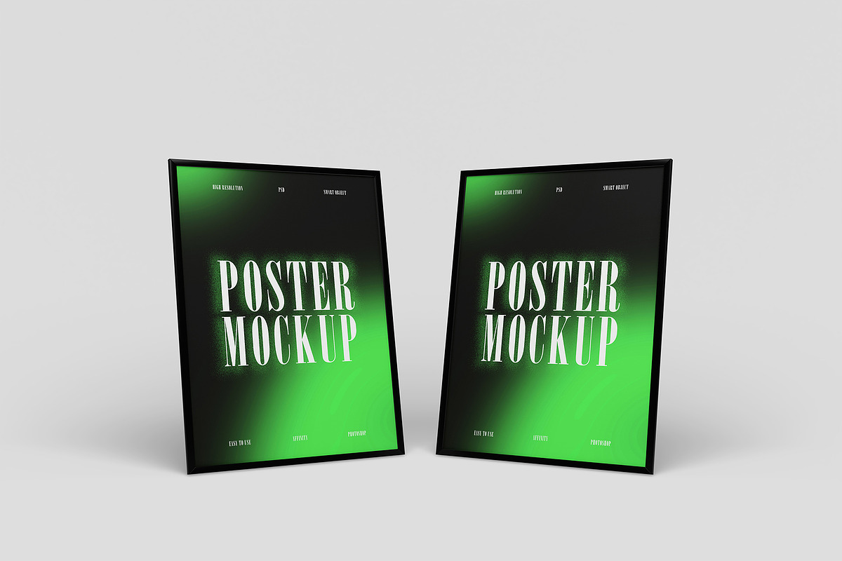 Poster Mockup, an Advertising Mockup by Farabion Studio (Photo 3 of 4)