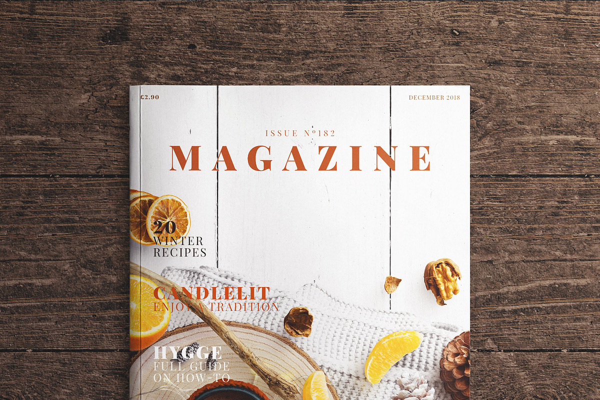 Winter Scene Creator Bundle, a Books & Magazine Mockup by Custom Scene (Photo 12 of 32)