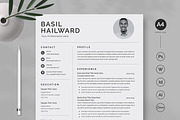 Canva Resume Template / CV, a Resume Template by UpSolution (Thumbnail 1 of 5)