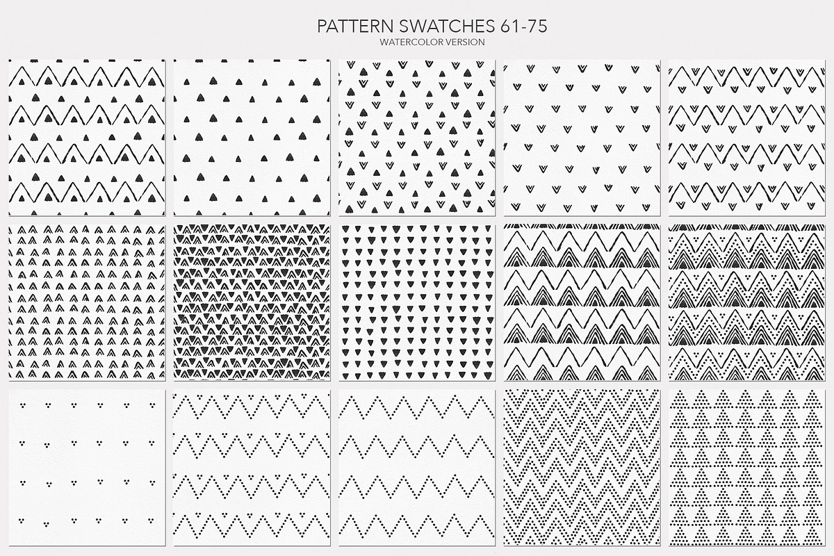 Big BOHO Handmade Pattern Pack, a Pattern Graphic by Alisa Fimen Design (Photo 14 of 19)