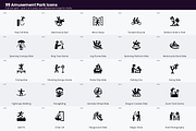 Amusement Park Icons, a Solid Icon by Symbolic Language (Thumbnail 3 of 6)