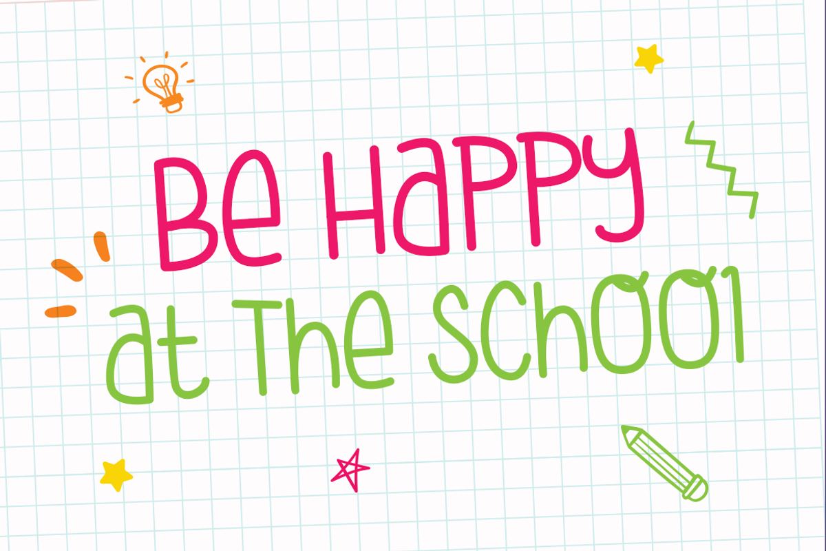 Schoolster, a Sans Serif Font by Pinisi ART (Photo 7 of 10)