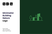 Minimalist Building Nature Logo, a Branding & Logo Template by Luxury Logos (Thumbnail 1 of 4)