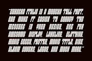 Cardera Italic - Modern Tall Font, a Slab Serif Font by Viswal Studio (Thumbnail 3 of 7)
