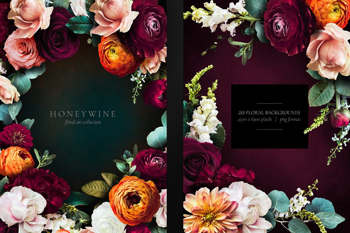 Honeywine Floral Art Collection, an Object Graphic by Eclectic Anthology (Photo 4 of 19)