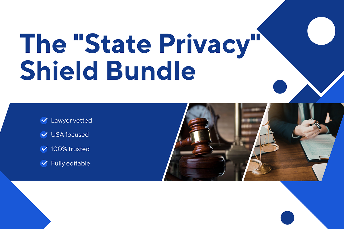 The State Privacy Shield Bundle, a Stationery Template by Premium Digital Templates (Photo 2 of 2)
