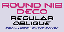 Round Nib Deco JNL
