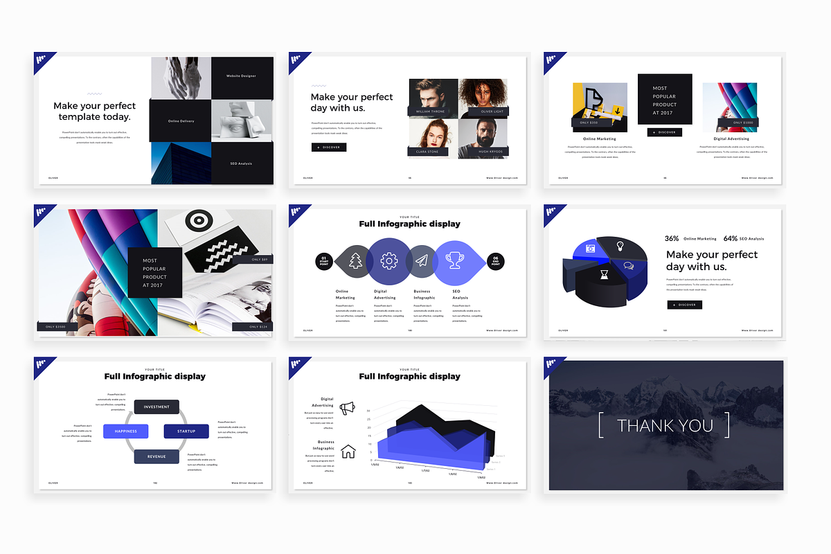 Oliver Powerpoint template, a Presentation Template by Mikokit (Photo 16 of 16)