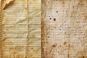 Grunge Lined Note Digital Papers, a Background Graphic by BonaDesigns (Thumbnail 5 of 6)