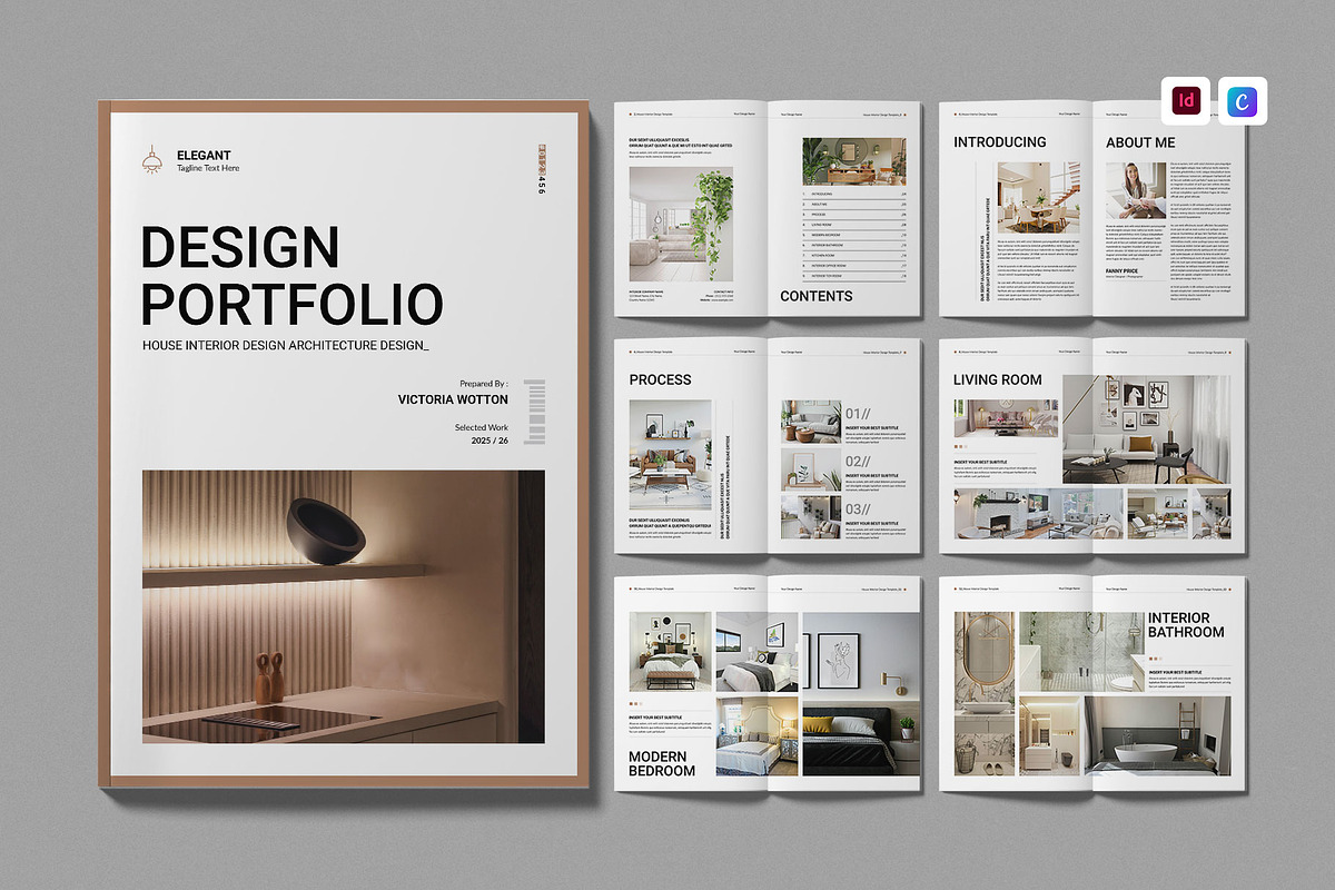 House Interior Design Template