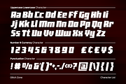 Glitch Zone – Modern Pixel Racing, a Sans Serif Font by Typia Nesia (Thumbnail 11 of 12)