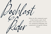 Pamric Mevira Handwritten Ink Font, a Script Font by Letterena Studios Script (Thumbnail 6 of 15)