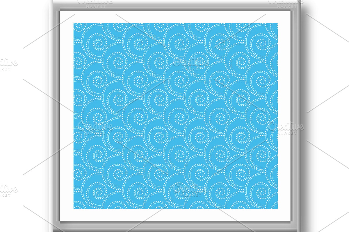 Vector pattern with circles, a Pattern Graphic by RODINA (Photo 3 of 3)