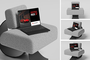 Laptop mockup, an Android Mockup by kebunmockup
