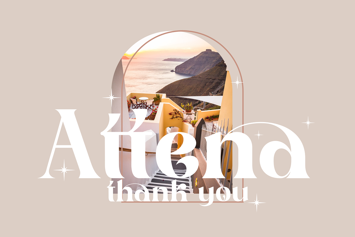 Attena _ modern serif typeface, a Serif Font by Penatic Studio (Photo 10 of 10)