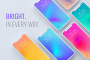 Gradient collection with 48 elements, a Texture Graphic by VitalexStudio (Thumbnail 3 of 14)