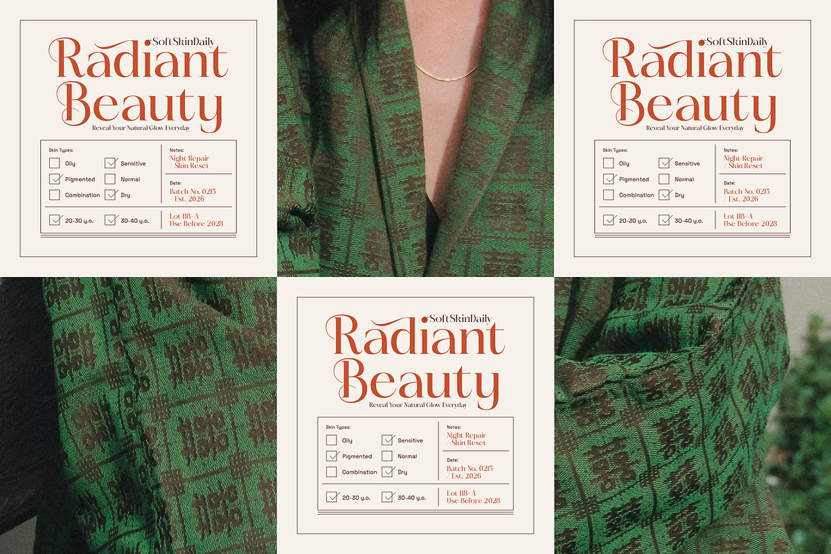 Bakery Megals Elegant Luxury Serif, a Serif Font by timelesstype.co (Photo 11 of 15)