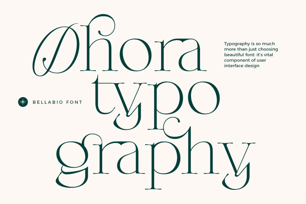 Bellabio Typeface, a Serif Font by Dora Typefoundry (Photo 7 of 25)
