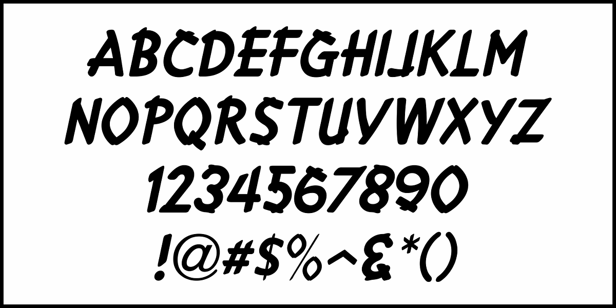 Road Picture JNL, a Sans Serif Font by Jeff Levine Fonts (Photo 5 of 5)
