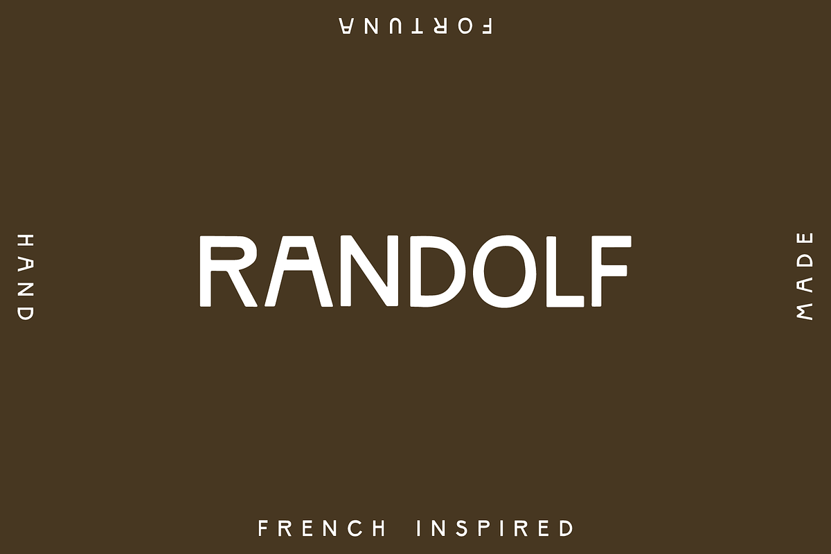 Randolf: Hand Drawn Sans Serif, a Sans Serif Font by Fortuna Font Foundry (Photo 1 of 4)