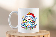 Cute Christmas Ghost PNG Design, an Object Graphic by Zahyl Studio (Thumbnail 6 of 7)