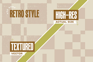 Check Please Modern Retro Patterns