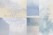 Mistline Cloud Watercolor Textures, a Background Graphic by alonahaidash (Thumbnail 1 of 17)