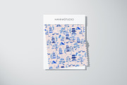 Chinoiserie Design-Pattern & motifs, a Pattern Graphic by HannaStudio (Thumbnail 8 of 8)