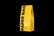 Paper Bag Mockup. Half Side - L view, a Packaging Mockup by easymock (Thumbnail 7 of 11)