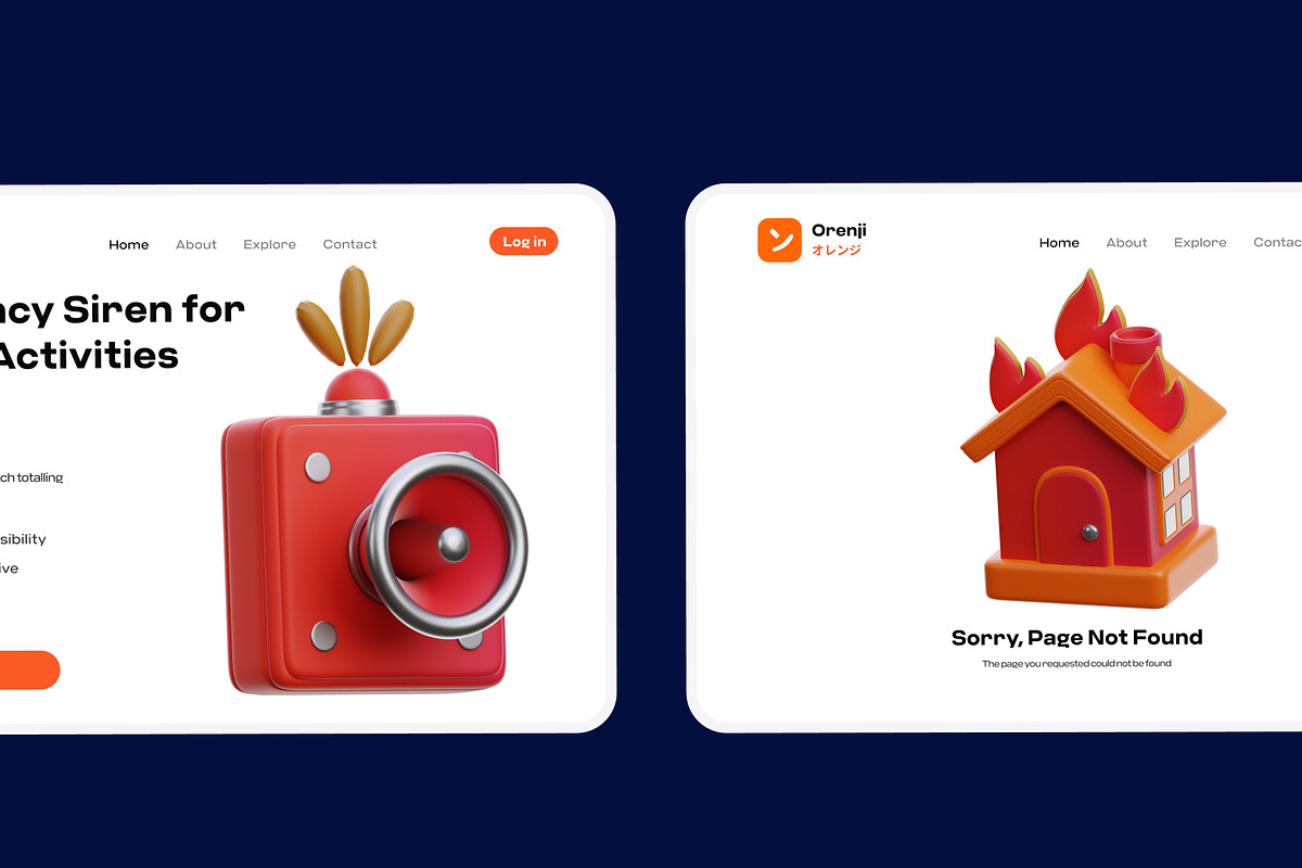 Rescue and response 3D Icon, an Object 3D Model by orenjidesign (Photo 6 of 8)